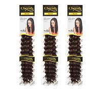 Cherish/Deep Twist Bulk 22'' / Crochet Hair Braids/Colour - 4 / Pack of 3