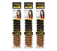 Cherish/Deep Twist Bulk 22'' / Crochet Hair Braids/Colour - DE27 / Pack of 3