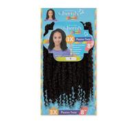 Cherish Junior Passion Twist Hair Extensions, 3 X Volume, 8 Inch, Crochet and Latch Hook (1)