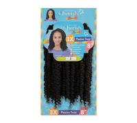 Cherish Junior Passion Twist Hair Extensions, 3 X Volume, 8 Inch, Crochet and Latch Hook (2)