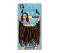 Cherish Junior Passion Twist Hair Extensions, 3 X Volume, 8 Inch, Crochet and Latch Hook (30)