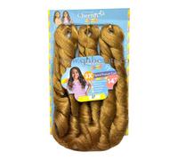 CHERISH JUNIOR SYNTHETIC CURLY BOUNCY HAIR EXTENSION BRAID - 3 x SPIRAL FRENCH CURL 14 INCHES (27)