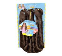 CHERISH JUNIOR SYNTHETIC CURLY BOUNCY HAIR EXTENSION BRAID - 3 x SPIRAL FRENCH CURL 14 INCHES (6)