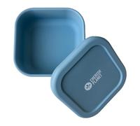 Cherish Planet 630ml Silicone Lunch Box, Reusable Food Container with Lid for Kids & Adults Pink, Blue, Green Option (Blue)