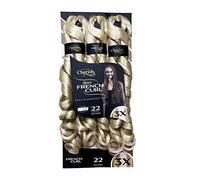 Cherish/Spiral French Curl 22'' inch / 3X Crochet Hair Braids/Colour - 613