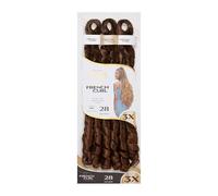 Cherish Spiral French Curl Braiding Hair, 28 Inches, 3X Pack, Knotless Styles, Color T4/30