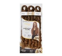 CHERISH SYNTHETIC CURLY BOUNCY HAIR EXTENSION BRAID - 3 x SPIRAL FRENCH CURL 22 (COLOR T4/3027)