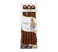 CHERISH SYNTHETIC CURLY BOUNCY HAIR EXTENSION BRAID - 3 x SPIRAL FRENCH CURL 28 (COLOR 30)