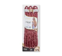 CHERISH SYNTHETIC CURLY BOUNCY HAIR EXTENSION BRAID - 3 x SPIRAL FRENCH CURL 28 (COLOR ROSEWINE)