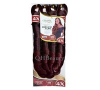 CHERISH SYNTHETIC CURLY BOUNCY HAIR EXTENSION BRAID - 4 x SPIRAL FRENCH CURL 18 (T530)