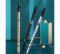 Cherish the Sounds of Ireland with a 6 Hole Tin Whistle Perfectly Tuned For WOODWIND Instrument in C/D Key (D)