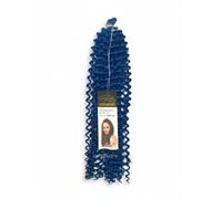 Cherish Water Wave 22 Bulk Hair Extensions, 55.9 cm Length (ELECTRIC BLUE)