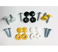 Cherished Registration Number plate Fixing screws and caps Replacement New Set