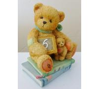 Cherished Teddies Age 6 - Chalking Up Six Wishes