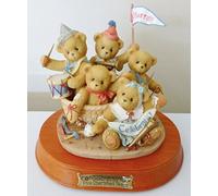 Cherished Teddies Annie, Brittany, Colby, Danny And Ernie--(5Th Anniversary Piece, Le-1997)