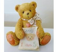Cherished Teddies Color Me Five Age 5 Bear Figurine