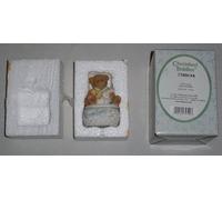 Cherished Teddies First Curl Covered Box
