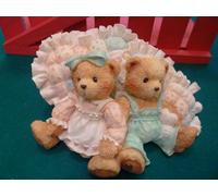Cherished Teddies "Friendship Is a Cozy Feeling" Michelle & Michael