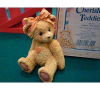 Cherished Teddies Karen Collectible Figurine, Hand Painted, Vibrant
