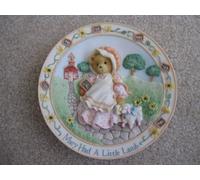 Cherished Teddies Mary Had A Little Lamb Plate