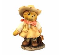 Cherished Teddies - Sierra - Cow girl - with toy cow figurine