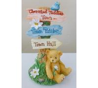 Cherished Teddies Town Tattler Signage - CRT109