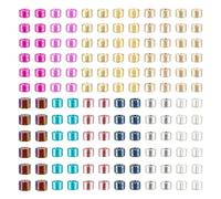 Cheriswelry 12580Pcs Electroplate Glass Seed Beads Cylinder Seed Beads Colorful Pony Loose Spacer Beads for Bracelet Necklace Jewellery Making