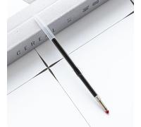 Cheriswelry 200Pcs Ballpoint Pen Black Refills 1mm Black Reception Ink Refills Bulk Beadable Pens Refill for Beadable Pen Plastic Bead Pens Supplies