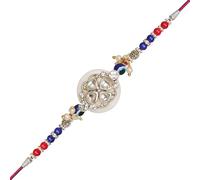 CHERKRAFT Fancy Diamond Premium Rakhi for Brother Designer Rakshabandhan Rakhi Thread - 029