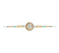CHERKRAFT Fancy Diamond Premium Rakhi for Brother Designer Rakshabandhan Rakhi Thread - 035