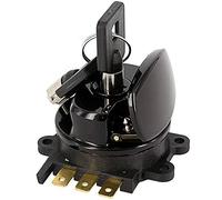 Chern Yueh Ignition Switch Round Key for 93-13 Harley-Davidson Softail Road King FXDWG FLHR 71313-96A (Black)