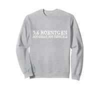 Chernobyl 1986 Nuclear Power Plant Radioactivity Sweatshirt, Adult Unisex, Heather Grey, Small
