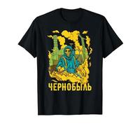 Chernobyl Chernobyl Roentgen Radioactive Explosion T-Shirt, Men, Black, Small