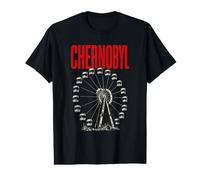 Chernobyl Pripyat Ferris Wheel Soviet History Value Graphic T-Shirt