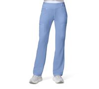 Cherokee iflex CK002 Women's Mid Rise Straight Leg Pull-on Pant