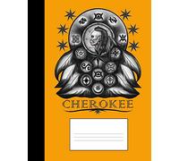 Cherokee Indian Magic Symbols: Native American Composition - 7.44 x 9.69 - Graph Ruled - 120 pages