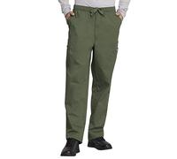 Cherokee Men's Originals Cargo Scrubs Pant Medical, Olive, Medium