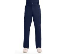Cherokee Men - Man Scrub Trouser Revolution - Medical Clothing - with Cargo Pockets - Drawstring - Zip Fly - WWE140 - Navy - S