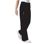 Cherokee Men & Women Scrubs Pant Workwear Core Stretch Drawstring Cargo 4043, Black, Medium
