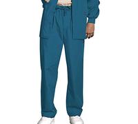 Cherokee Men's Originals Cargo Scrubs Pant Medical, Caribbean Blue, 5XL Big