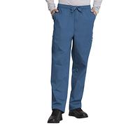 Cherokee Men's Originals Cargo Scrubs Pant Medical, Caribbean Blue, Large