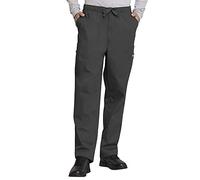 Cherokee Men's Originals Cargo Scrubs Pant Medical, Pewter, Large Tall