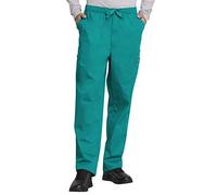 Cherokee Men's Originals Cargo Scrubs Pant Medical, Teal Blue, Large