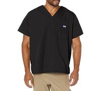 Cherokee Men's Originals V-Neck Scrubs Shirt, Black, S