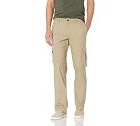 Cherokee Men's Regular Straight Fitripstop Trousers, Cargo De Corte Recto, The Cargo Trousers are Made of Ripstop Fabric, Work Trousers, Rinsed Desert Sand V1, 38 W/30 L