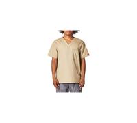 cherokee mens Signature V-neck medical scrubs shirts Khaki 4X-Large
