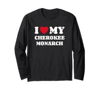 Cherokee Monarchs I Love My Cherokee Monarch Long Sleeve T-Shirt
