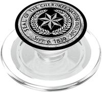 CHEROKEE NATION SEAL NATIVE AMERICAN TRIBE PRIDE HONOR PopSockets PopGrip for MagSafe