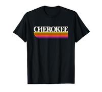 Cherokee People Retro Graphic - Cherokee Tribe T-Shirt
