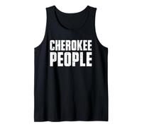 Cherokee People Roots Proud Native American Tribe Tank Top